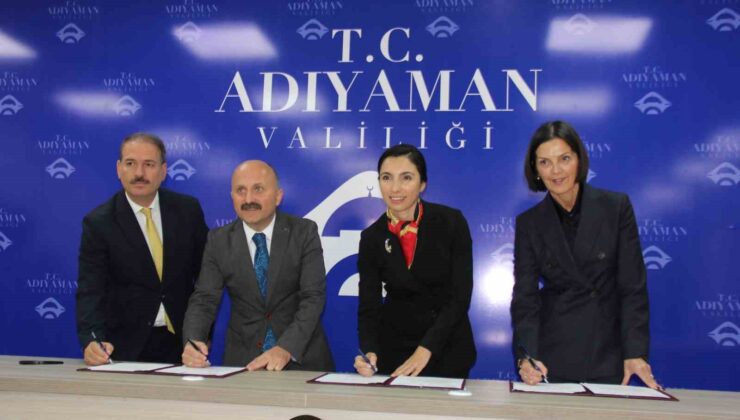 TCMB Başkanı Erkan, Adıyaman’a yapılacak okulun protokolünü imzaladı