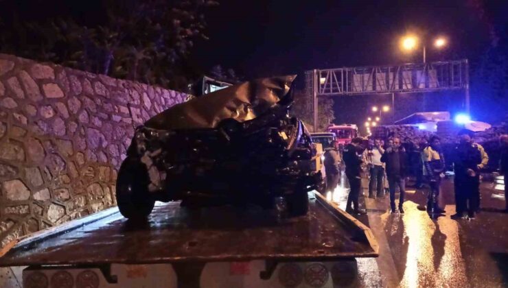 TEM’de 18 araçlık zincirleme kaza: 4 kişi yaralandı, 7 kilometre kuyruk oluştu