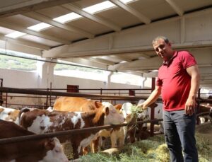 TKDK desteğiyle köyünde süt üretim çiftliği kurdu