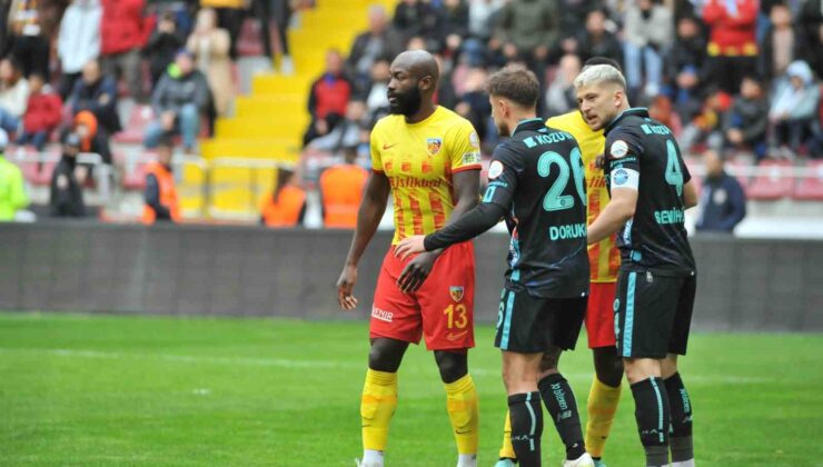 Trendyol Süper Lig: Kayserispor: 1 – Adana Demirspor: 1 (Maç sonucu)
