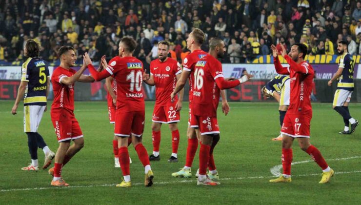 Trendyol Süper Lig: MKE Ankaragücü: 0 – Antalyaspor: 4 (Maç sonucu)