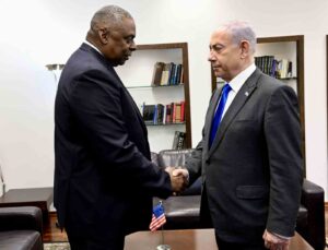 ABD Savunma Bakanı Austin İsrail’de