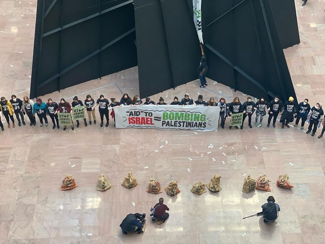 ABD’de Hart Senato Ofis Binası’nda Gazze’de ateşkes için oturma eylemi: 40 gözaltı