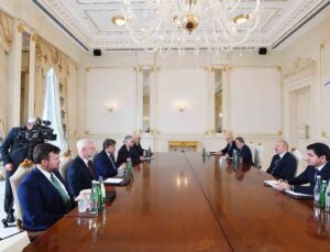 Azerbaycan Cumhurbaşkanı Aliyev, ABD Dışişleri Bakan Yardımcısı O’Brien’ı kabul etti