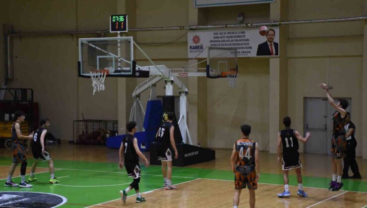 Basketbol ’de İnebey Anadolu Lisesi Balıkesir 2. oldu