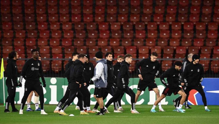 Beşiktaş, Lugano maçı hazırlıklarını tamamladı