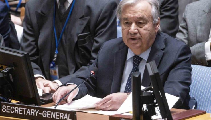 BM Genel Sekreteri Guterres, Gazze için BM Şartı’nın 99. maddesini devreye soktu