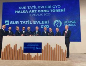 Borsa İstanbul’da gong ‘Sur Yapı Tatil Evleri GYO’ için çaldı