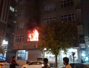 Diyarbakır’da ev yangını