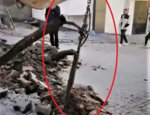 Diyarbakır’da yer altından çekilen kaçak elektrik şebekesi tespit edildi