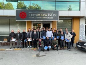 Erzincan’da gazetecilere yönelik dron eğitimi tamamlandı