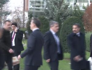 HÜDAPAR Genel Başkanı Yapıcıoğlu, Cumhurbaşkanı Erdoğan ile görüşmek üzere AK Parti Genel Merkezi’ne geldi