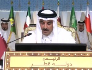 Katar Emiri: “Bu, İsrail tarafından işlenen bir soykırımdır”