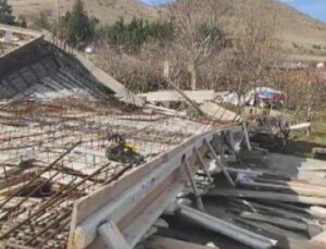 Kayseri’de inşaat halindeki binada göçük: 3 yaralı