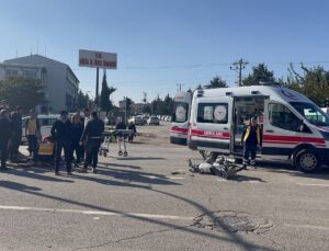 Kilis’te 2 motosiklet çarpıştı:1 yaralı