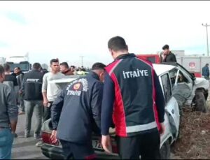 Mardin’de trafik kazası: 4 yaralı