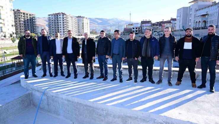 MHP Malatya teşkilatı Başkan Güder’in yatırımlarını gezdi
