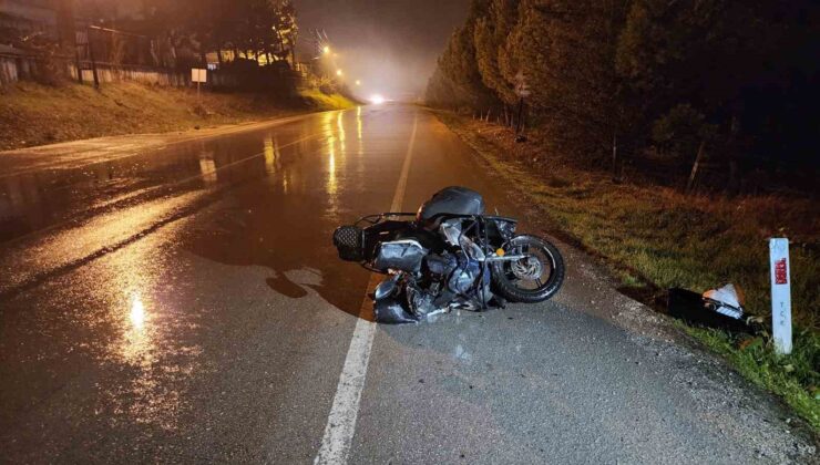 Motosikletlinin ölümüne sebep olan alkollü sürücü tutuklandı
