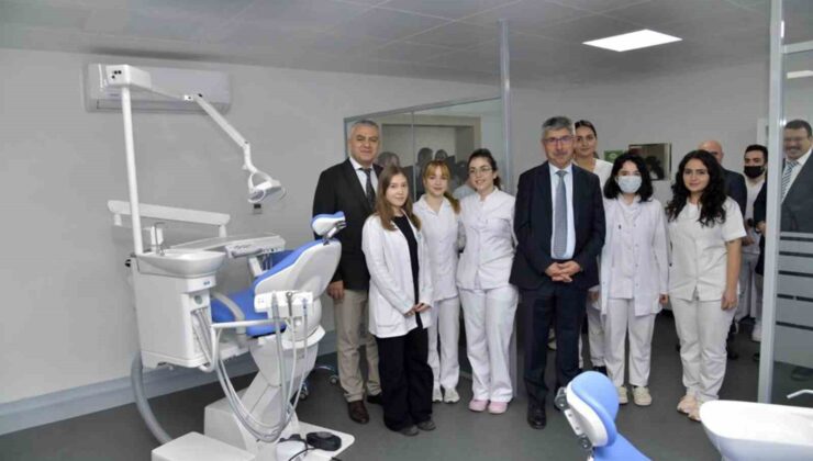 MSKÜ’de Ortodonti kliniği açıldı