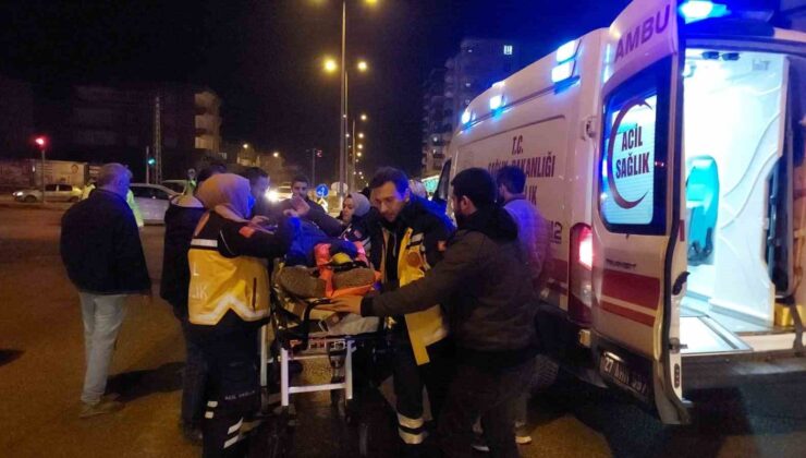 Nizip’te 2 motosiklet çarpıştı: 2 yaralı