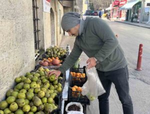 Sinop’ta kış armudunun kilosu 50 liradan satılıyor