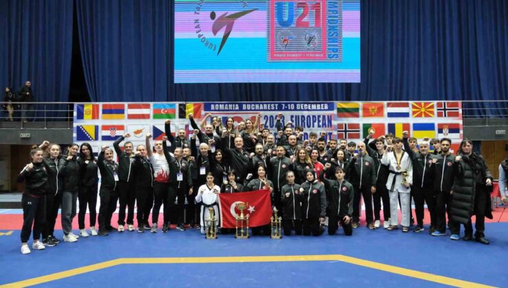 Türkiye, Avrupa Ümitler Taekwondo şampiyonu oldu