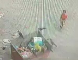 Yemen’de bir çocuk yiyecek aradığı çöp konteynerinin altında kalarak can verdi