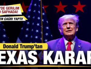 ABD’de tansiyon had safhada! Trump’tan Texas kararı! Resmen davet yaptı