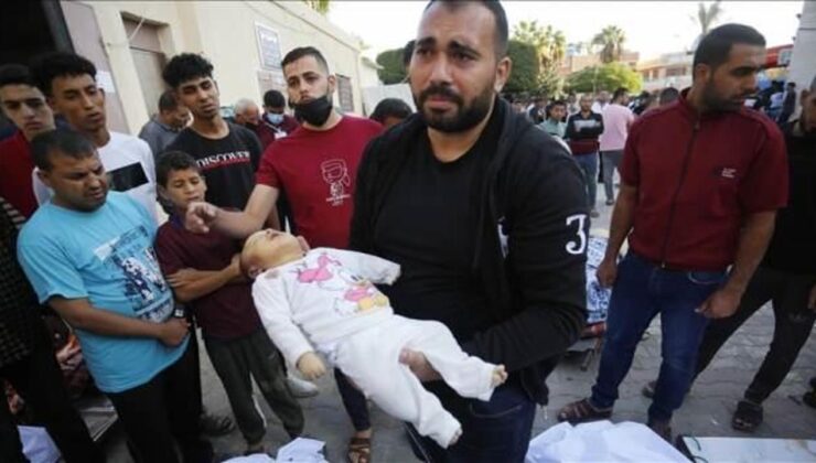 Gazze’de can kaybı 26 bin 422’ye yükseldi.