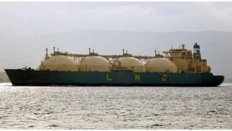 LNG gemisi Türkiye’ye geliyor