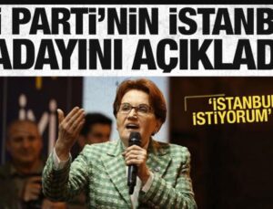 Meral Akşener UYGUN Parti’nin İstanbul ve Ankara adayını açıkladı