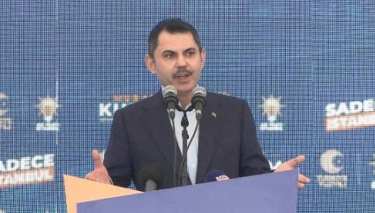 Murat Kurum: Mevcut idare çabucak telaşlandı