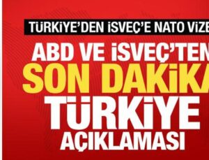 Türkiye’den İsveç’e NATO vizesi! ABD ve İsveç’ten son dakika Türkiye açıklaması