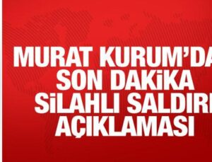 AK Parti İstanbul adayı Murat Kurum’dan silahlı taarruz sonrası açıklama