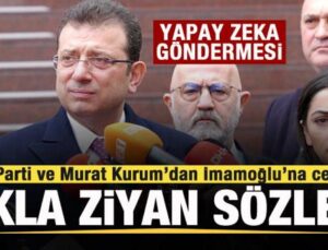 AK Parti ve Murat Kurum’dan İmamoğlu’na yanıt: Akla ziyan sözler!