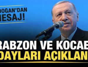AK Parti’nin Trabzon ve Kocaeli adayları açıklandı! Lider Erdoğan’dan bildiri