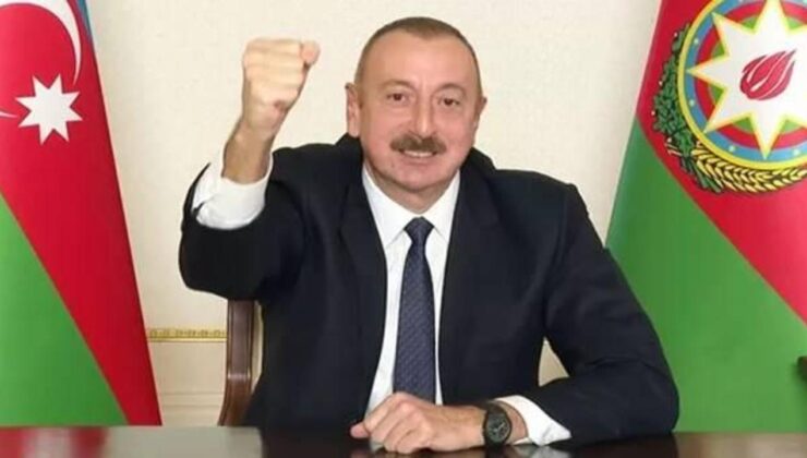 Aliyev, Karabağ’da tulum çıkardı