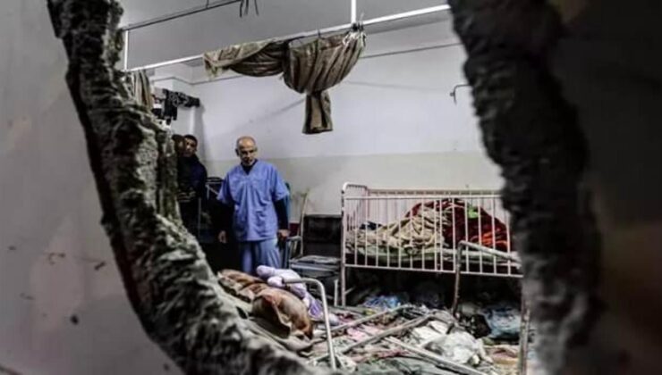 Cani siyonist İsrail, hastanenin elektriğini kesti! Vefatlar başladı