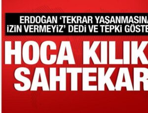 Cumhurbaşkanı Erdoğan’dan FETÖ elebaşına reaksiyon: Hoca kılıklı sahtekar!