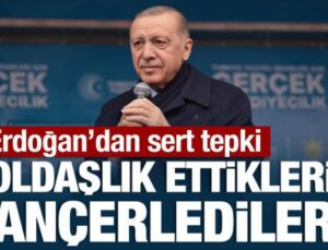 Erdoğan’dan CHP’ye sert reaksiyon: Yoldaşlık ettiklerini hançerlediler!