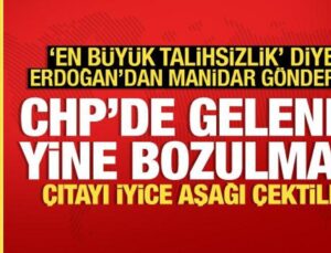 Erdoğan’dan manidar gönderme: CHP’de gelenek tekrar bozulmadı!