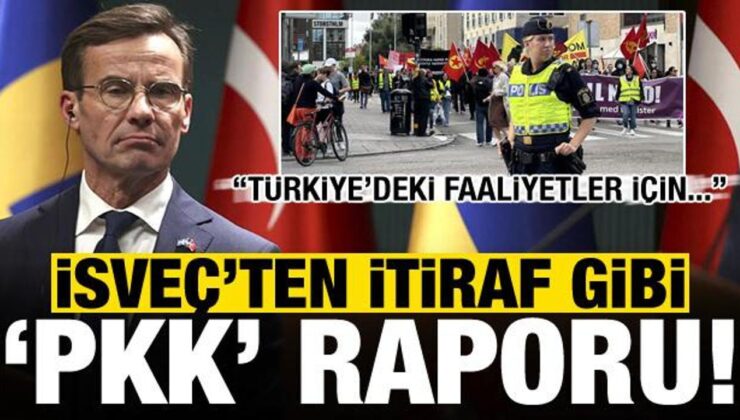 İsveç’ten itiraf üzere ‘PKK’ raporu: Türkiye’deki faaliyetler için…