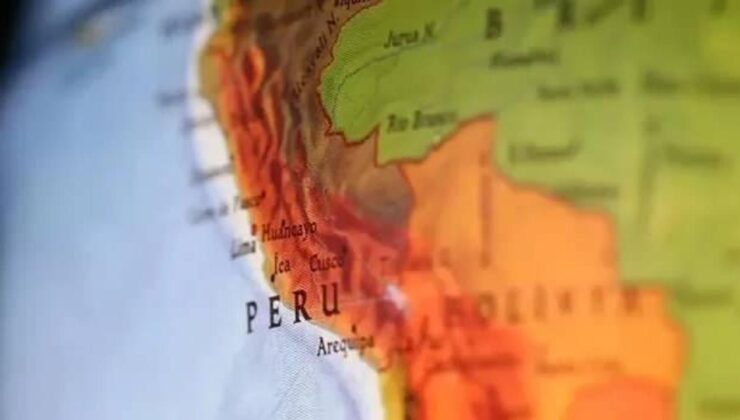 Peru’da 5,4 büyüklüğünde sarsıntı meydana geldi