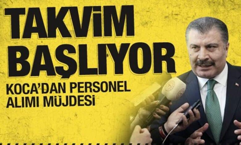sihhat bakani acikladi 35 bin saglikci alimi icin takvim basladi qZpRweMB.jpg