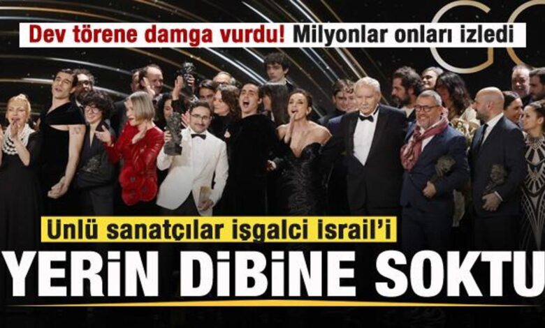 unlu sanatkarlardan isgalci israile tepki dev merasime damgasini vurdu OW5tgcfp.jpg