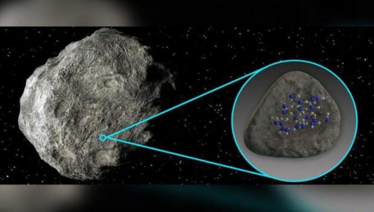 Uzayda bir birinci daha: İki asteroitin yüzeyinde su tespit edildi