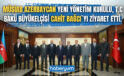 MÜSİAD Azerbaycan Yeni Yönetim Kurulu, T.C Bakü Büyükelçisi Cahit Bağcı’yı ziyaret etti.