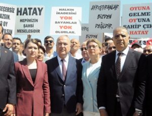 CHP heyeti Hatay’da itirazlarını sürdürüyor: ‘Fark 2 bin geçersiz sayılan oyumuz 38 bin’
