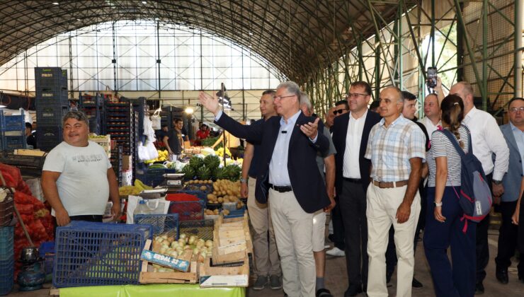 GÖZÜN AYDIN MUDANYA! KAPALI PAZAR YERİ AÇILDI