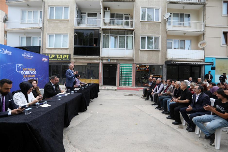 Mahallenin Sorunları ve Talepleri Yerinde Dinlendi